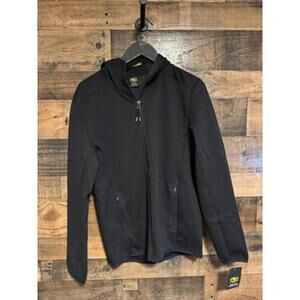 NWT Athletic Works Men's or Youth Black Performance Full-Zip Hoodie (Size M)